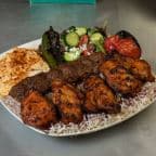 Best Chicken Leg Meat and Ground Beef Kabob Plate in Downey, CA